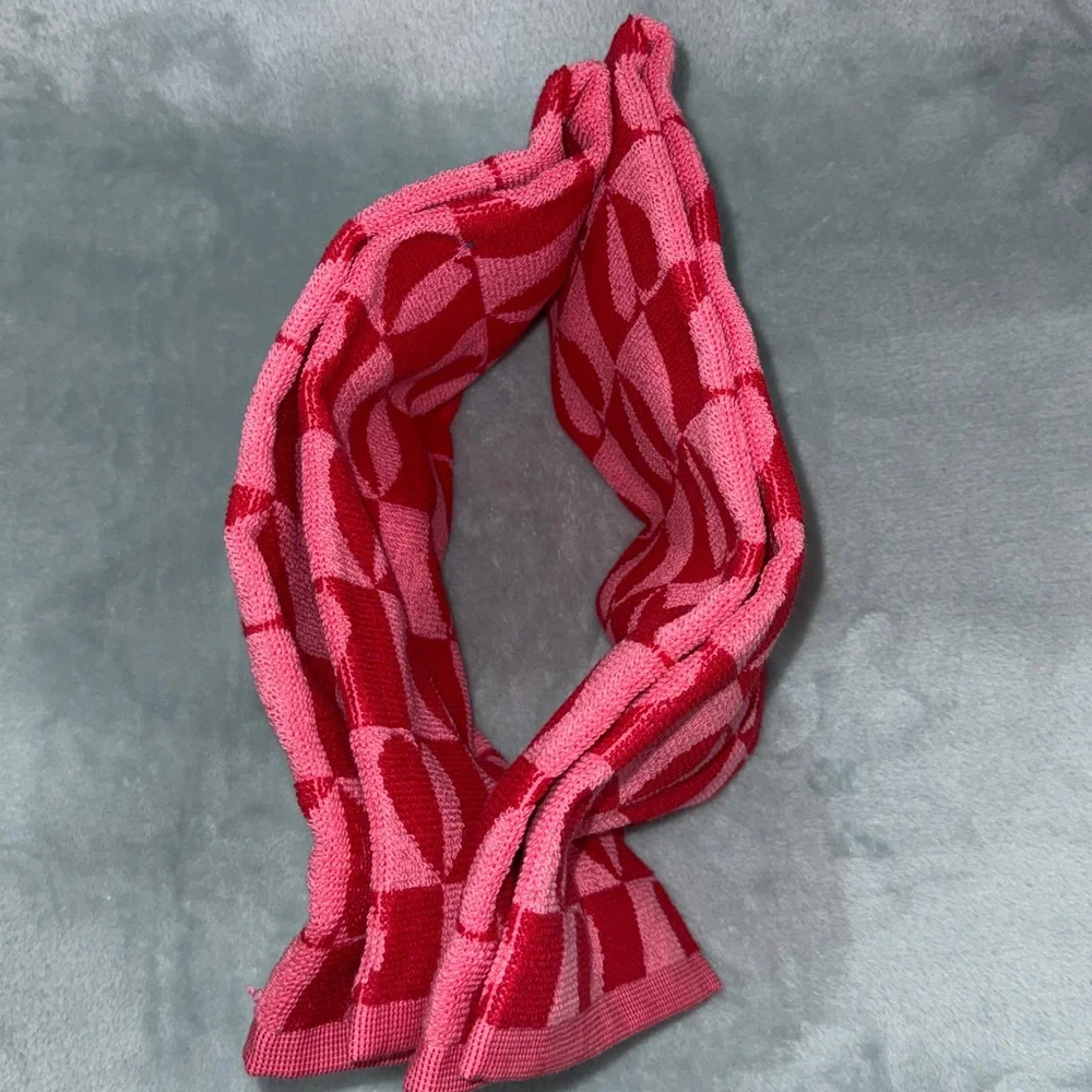 kate spade Pink and Red Heart Kitchen Towels